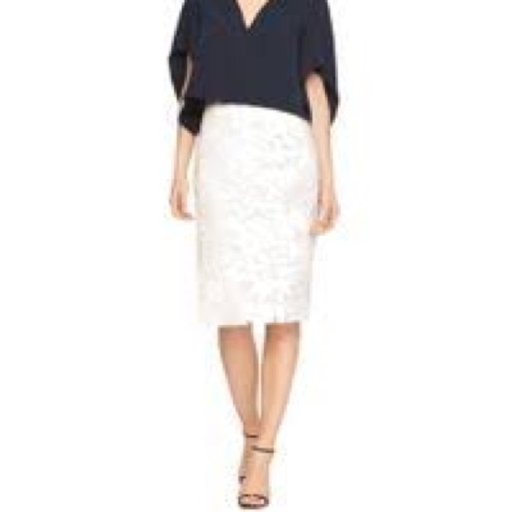 NWOT Milly Slim Midi Skirt